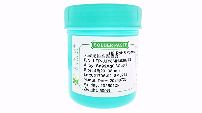 LFP-8M-0307T4無(wú)鉛高溫錫膏 無(wú)鹵無(wú)鉛高溫錫膏